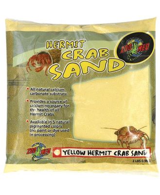 Zoo Med Hermit Crab Sand Yellow Each