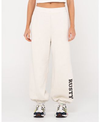 Rusty Oversize Trackpant - Off White Rusty Australia, 10 / Off White