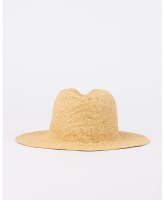 Dean Crushable Straw Hat - Sand Rusty Australia, S/M / Sand