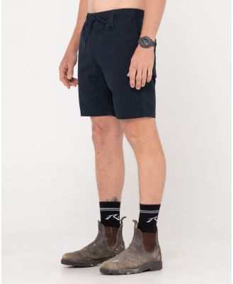 Heavy Lifts 17 Elastic Short - Navy Blue Rusty Australia, 38 / Navy Blue