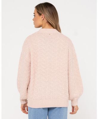 Loulou Crew Knit - Pink Clay Rusty Australia, M / Pink Clay
