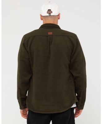 Melton Workwear Long Sleeve Shirt - Military Olive Rusty Australia, S / Military Olive