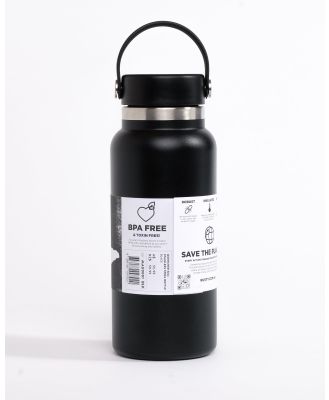 Quencher 32oz Stainless Steel Bottle - Black Rusty Australia