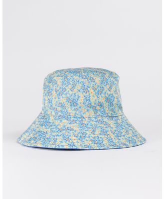 Spring Time Reversible Bucket Hat - Glacial Blue Rusty Australia