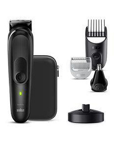 Braun Series 7 17-in-1 All-in-One Waterproof Style Grooming Kit with Premium Travel Case and Charging Stand