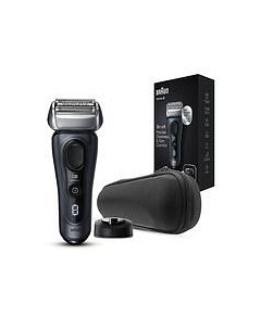 Braun Series 8 Wet & Dry Electric Shaver with Charging Stand and Fabric Travel Case