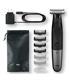Braun Series X Wet & Dry All-In-One Groomer with 6 Attachments & Travel Pouch