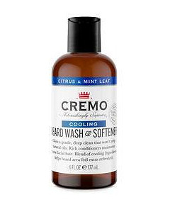 Cremo Cooling Citrus & Mint Leaf Beard Wash & Softener - 177mL