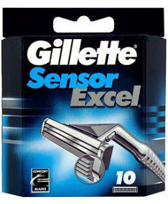 Gillette Sensor Excel Blades Refill 10 Pack