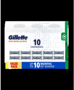 Gillette Skinguard Razor Blades Refill 10 Pack