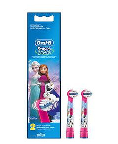 Oral-B Kids Stages Disney Frozen Replacement Brush Head Refills 2 Pack