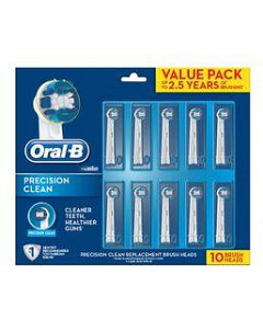 Oral-B Precision Clean Brush Head Refill 10 Pack