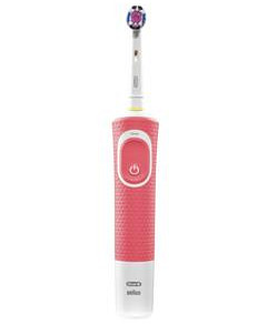 Oral-B Pro 100 3D White Polish Electric Toothbrush - Pink