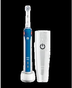 Oral-B Pro 1500 Gentle Clean Electric Toothbrush - Blue with Travel Case