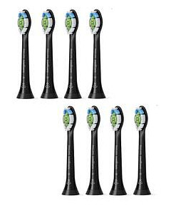 Philips Sonicare W2 Optimal White Standard Brush Heads 8pk - Black