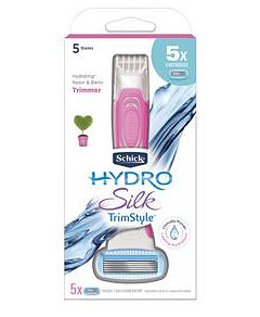 Schick Hydro Silk® TrimStyle®  Kit + 5 Refills
