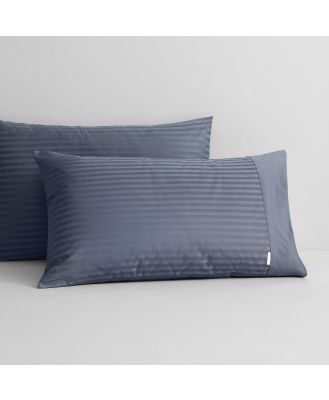 Sheridan 1200TC Millennia Pillowcase Pair in Ink/Dark Blue Material: Cotton @Sheridan Rewards
