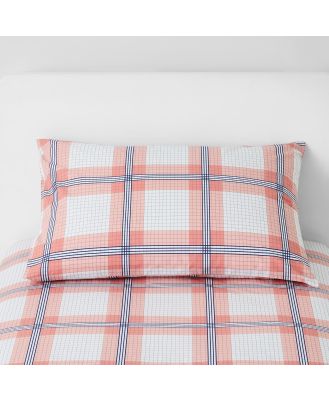 Sheridan Criss Cross Sheet Set in Chilli Material: Cotton @Sheridan Rewards