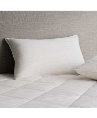 Sheridan Deluxe Feather & Down Latex Pillow in White Size: std medium Material: Cotton @Sheridan Rewards