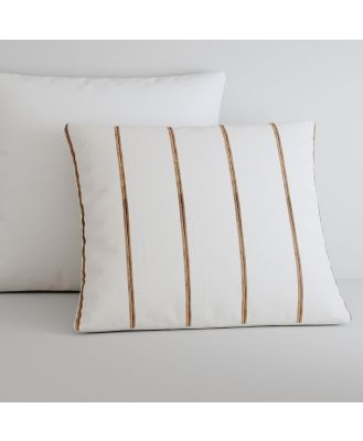 Sheridan Harlyn European Pillowcase in Monochrome/Grey Material: Cotton/Linen @Sheridan Rewards