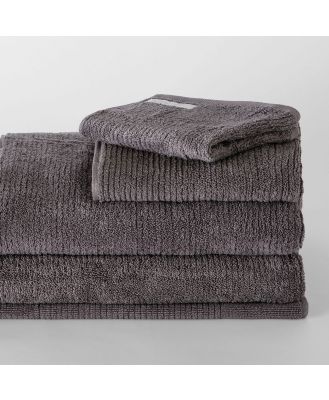 Sheridan Living Textures Towel Collection in Granite/Dark Grey Material: Cotton @Sheridan Rewards