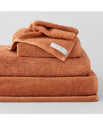 Sheridan Living Textures Towel Collection in Maple Orange Material: Cotton @Sheridan Rewards