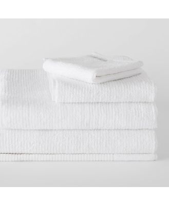 Sheridan Living Textures Towel Collection in White Material: Cotton @Sheridan Rewards