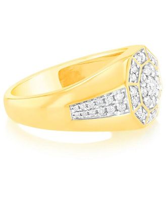 3/4 Carat Diamond Ring in 9ct Yellow Gold