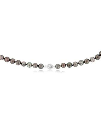 Tahitian 6-8mm Pearl Strand with 9ct White Gold Clasp