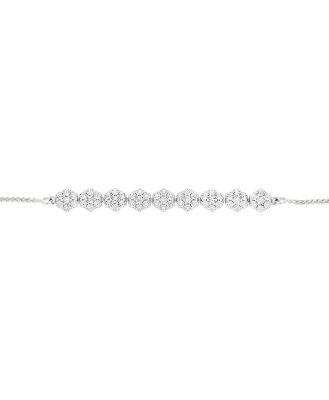 Luminesce Lab Grown 63 Brilliant Cut Diamonds Bracelet in Sterling Silver