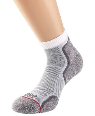 1000 Mile Run Anklet Mens Sports Socks - Twin Pack