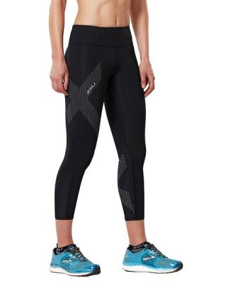 2XU Womens Motion Mid-Rise 7/8 Compression Tights