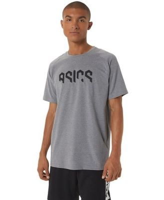 Asics Hex Graphic Cotton Blend Mens Training T-Shirt