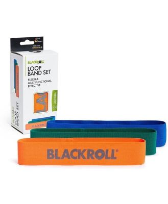 Blackroll Loop Band Set - Fabric Resistance Band - 3 Band Set