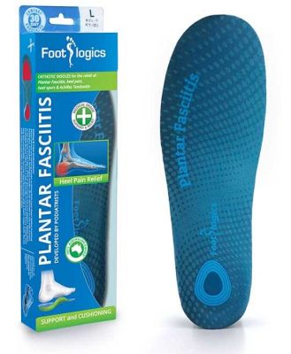 Footlogics Plantar Fasciitis Orthotic Insoles