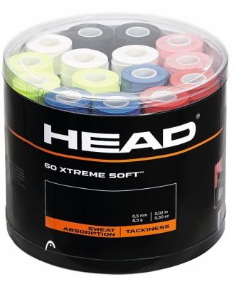 Head Xtreme Soft Tennis Overgrip - 60 Pack Tub
