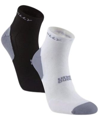 Hilly Tempo Quarter Running Socks - Twin Pack