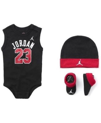 Jordan 23 Infant Bodysuit/Beanie/Bootie Set