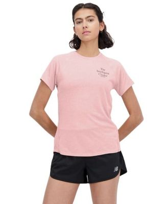 New Balance Impact Womens Printed Running T-Shirt