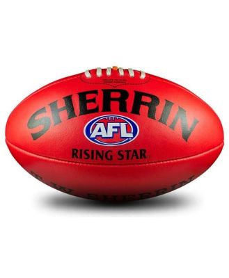 Sherrin Rising Star Leather Football - Size