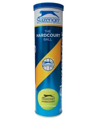 Slazenger Hardcourt Tennis Balls - 4 Ball Can