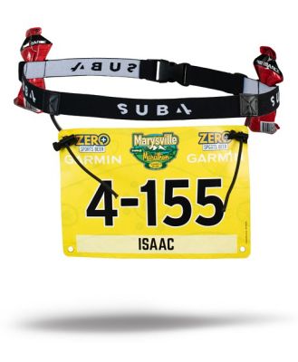 Sub4 Triathlon Race Number Belt