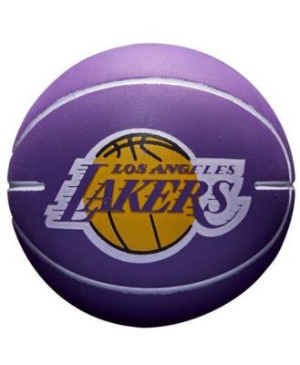 Wilson NBA Dribbler Bounce Los Angeles Lakers Mini Basketball