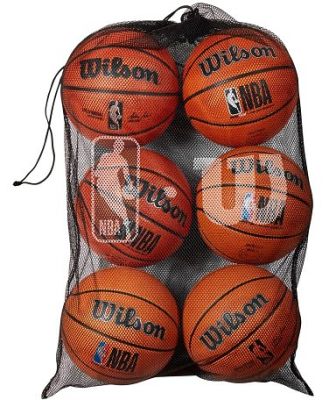 Wilson NBA Mesh 6 Basketball Carry Bag