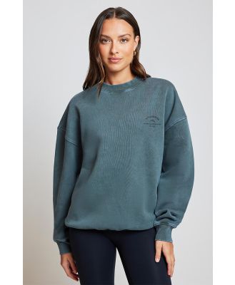 Stylerunner Fade Crew Sweatshirt Forest