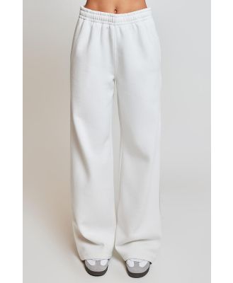 7 Days Active Organic Lounge Pants White Alyssum