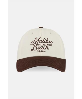 American Needle Malibu Beach Pickleball Club Cap Ivory/Chocolate