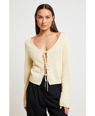 Arcaa Poppy Long Sleeve Top Butter