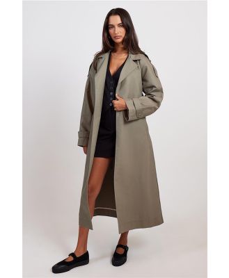 Nude Lucy Frieda Trench Pewter