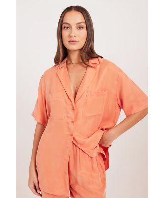 Nude Lucy Lucia Cupro Shirt Watermelon